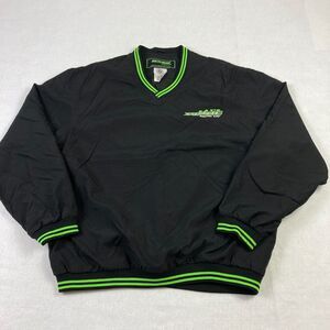 Arcticwear Arctic Cat Pullover Sweatshirt Mens Large Black Windbreaker Lined